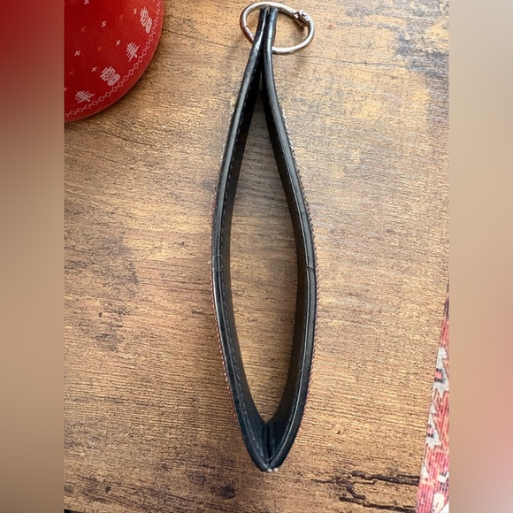 Victorias Secret Black, Red, Pink and White Bedazzled Women's Wristlet keychain - Picture 2 of 7